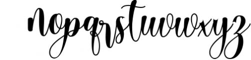 Mini Bundle Calligraphy 2 Font LOWERCASE