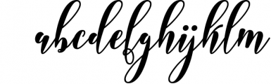 Mini Bundle Calligraphy 3 Font LOWERCASE