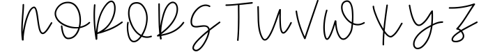 Mini Handwritten Script Font Bundle - 10 Fonts 1 Font UPPERCASE