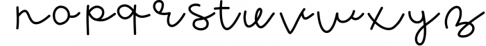 Mini Handwritten Script Font Bundle - 10 Fonts 7 Font LOWERCASE