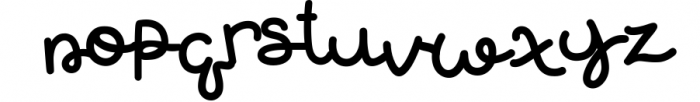 Mini Smores | A ribbeting monoline script font Font LOWERCASE
