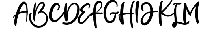 Minimalist - Modern Handwritten Font Font UPPERCASE