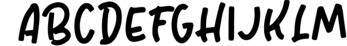 Minimoish - Playful Typeface Font UPPERCASE