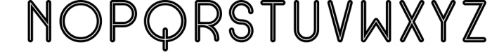 Mint Round Font UPPERCASE