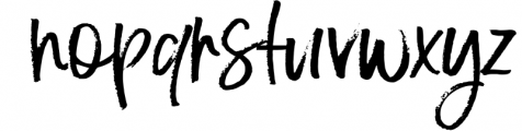 Mintsy - A Handwritten Brush Font Font LOWERCASE