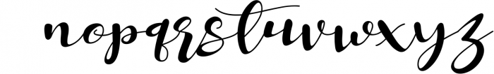 Miracle Nature - Beautiful Script Font Font LOWERCASE