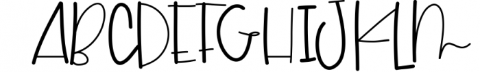 Mishap - A Chic Handwritten Font Font UPPERCASE