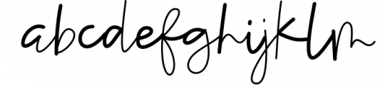 Mishap - A Chic Handwritten Font Font LOWERCASE