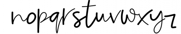 Mishap - A Chic Handwritten Font Font LOWERCASE