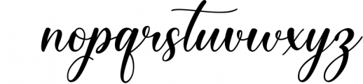 Mistery Heart - Calligraphy Font Font LOWERCASE