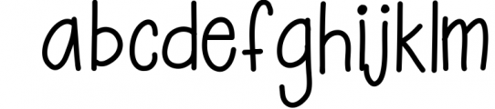 Mixed-Up Maggie Font LOWERCASE