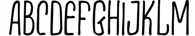 mighty heart - font duo 1 Font LOWERCASE