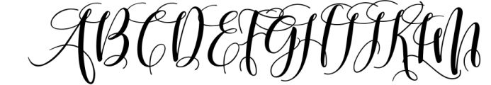 mighty heart - font duo Font UPPERCASE