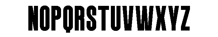 MICTEN Regular Font UPPERCASE