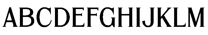 MIDELTANK FONT