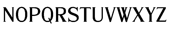 MIDELTANK Font LOWERCASE
