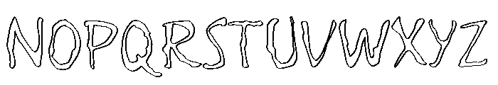 MILKSOCKS Regular Font UPPERCASE