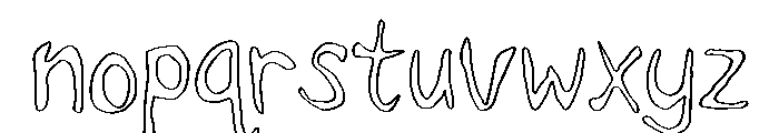MILKSOCKS Regular Font LOWERCASE