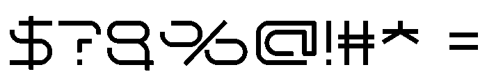 MIND CONTROL Font OTHER CHARS