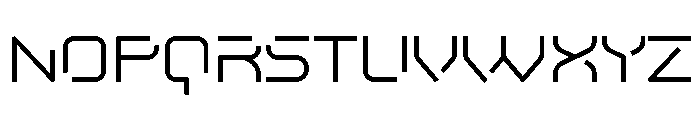 MIND CONTROL Font UPPERCASE