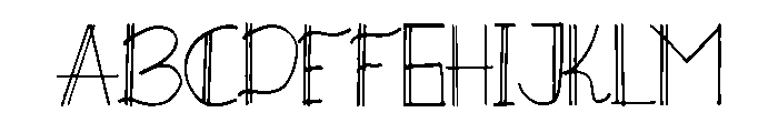 MINERALE Font UPPERCASE
