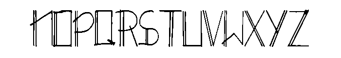 MINERALE Font UPPERCASE