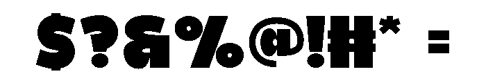 MISO1 Font OTHER CHARS