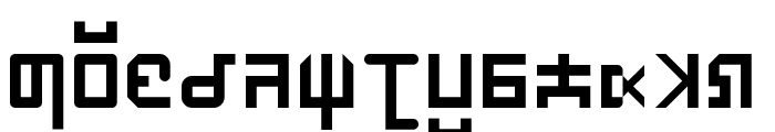 MITHILL HINDI Regular Font UPPERCASE