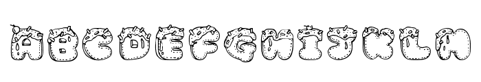 Miams Regular Font UPPERCASE