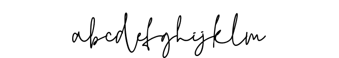Michael Signature -personal use Font LOWERCASE