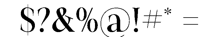 Michela Azorha Font OTHER CHARS