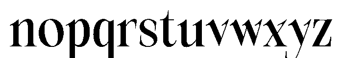 Michela Azorha Font LOWERCASE