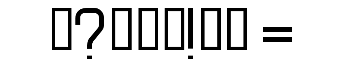 Michelucci Font OTHER CHARS