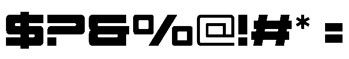 Michero Demo Regular Font OTHER CHARS