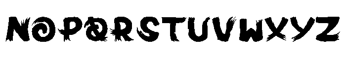 MichiNoInku Font LOWERCASE
