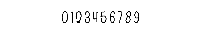 Mickey Smile Font OTHER CHARS