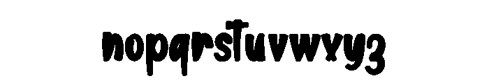 Mickey Smile Font UPPERCASE