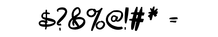 Mickorama Font OTHER CHARS