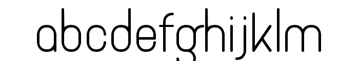 Micolesther Free Bold Font LOWERCASE