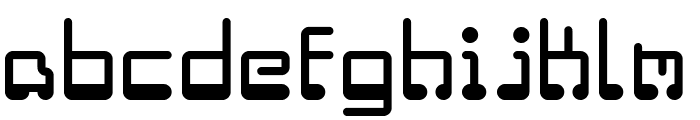 Microchip Regular Font LOWERCASE