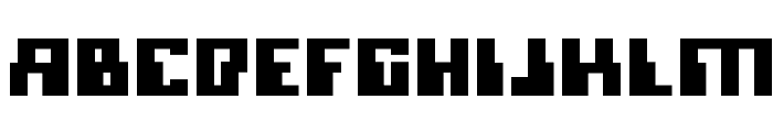 Micronian Font LOWERCASE
