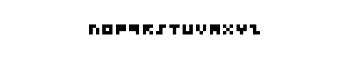Microtype Font LOWERCASE