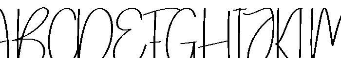 Midjourney Font UPPERCASE