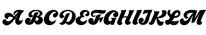 Midnight Angel Font UPPERCASE