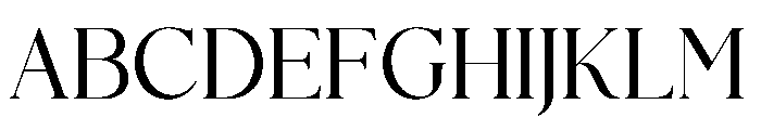 Midnight Cafe Society Font UPPERCASE