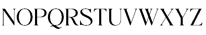 Midnight Cafe Society Font UPPERCASE