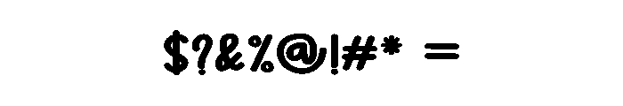 Midnight Monlight Font OTHER CHARS