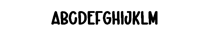 Midnight Monlight Font UPPERCASE