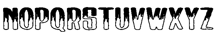 Midnight Munch Outline Regular Font UPPERCASE