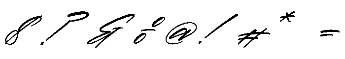 Midnight Realtime DEMO VERSION Italic Font OTHER CHARS